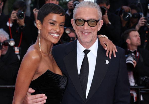 Cannes - Histoires Paralleles (Parallel Tales) Red Carpet Vincent Cassel and girlfriend, Narah Baptista at the Histoires Paralleles (Parallel Tales) screening red carpet during the 79th annual Cannes Film Festival at Palais des Festivals on May 14, 2026 in Cannes, France. Photo by Jerome Domine ABACAPRESS.COM Cannes France  Copyright: xDominexJerome ABACAx
