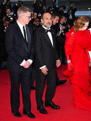 IPA84693672 - Cannes, 79th Cannes Film Festival 2026, evening 3 - red carpet for Histoires Paralleles (Parallel Tales). Pictured is Asghar Farhadi  Copyright: xManuelexMangiarottix xPoolxPhotoxEventsx07x 84693672