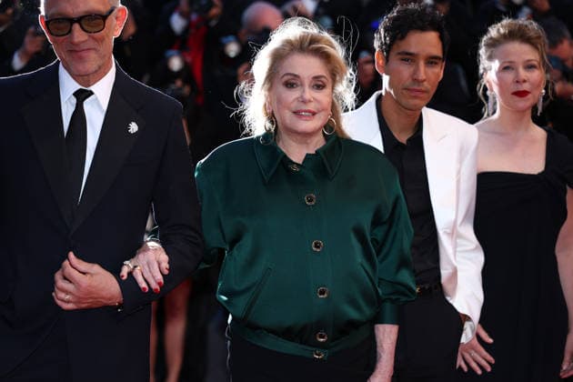 May 14, 2026, Cannes, Cote D azur, France: CATHERINE DENEUVE on the red carpet for the screening of PARALLEL TALES at the 79th Annual Cannes Film Festival at Palais des Festivals in Cannes, France Cannes France - ZUMAc179 20260514_zep_c179_104 Copyright: xMickaelxChavetx