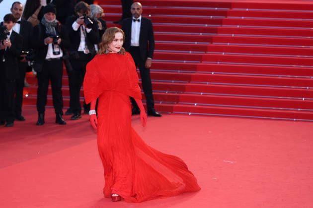 May 14, 2026, Cannes, Cote D azur, France: ISABELLE HUPPERT on the red carpet for the screening of PARALLEL TALES at the 79th Annual Cannes Film Festival at Palais des Festivals in Cannes, France Cannes France - ZUMAc179 20260514_zep_c179_108 Copyright: xMickaelxChavetx