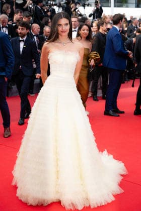 Cannes Fatherland Red Carpet LZ Sara Sampaio attends the red carpet screening of Fatherland during the 79th Cannes Film Festival in Cannes on May 14, 2026. Photo by Laurent Zabulon ABACAPRESS.COM Cannes  Copyright: xZabulonxLaurentx