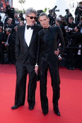 Cannes Fatherland Red Carpet LZ Pawel Pawlikowski and Malgosia Bela attend the red carpet screening of Fatherland during the 79th Cannes Film Festival in Cannes on May 14, 2026. Photo by Laurent Zabulon ABACAPRESS.COM Cannes  Copyright: xZabulonxLaurentx