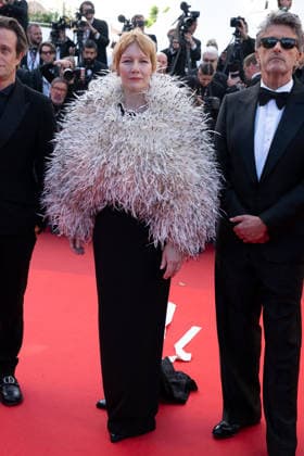 Cannes Fatherland Red Carpet LZ Sandra Hüller attends the red carpet screening of Fatherland during the 79th Cannes Film Festival in Cannes on May 14, 2026. Photo by Laurent Zabulon ABACAPRESS.COM Cannes  Copyright: xZabulonxLaurentx