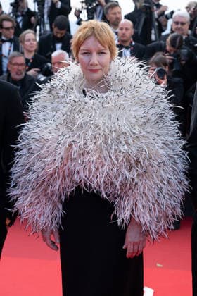 Cannes Fatherland Red Carpet LZ Sandra Hüller attends the red carpet screening of Fatherland during the 79th Cannes Film Festival in Cannes on May 14, 2026. Photo by Laurent Zabulon ABACAPRESS.COM Cannes  Copyright: xZabulonxLaurentx