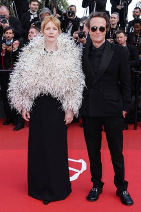 Cannes Fatherland Red Carpet JD Sandra Huller and August Diehl attends the red carpet screening of Fatherland during the 79th Cannes Film Festival in Cannes on May 14, 2026. Photo by Jerome Dominé ABACAPRESS.COM Cannes France  Copyright: xDominexJerome ABACAx