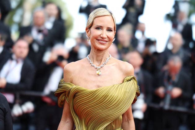 Cannes Fatherland Red Carpet JD Lady Victoria Hervey attends the red carpet screening of Fatherland during the 79th Cannes Film Festival in Cannes on May 14, 2026. Photo by Jerome Dominé ABACAPRESS.COM Cannes France  Copyright: xDominexJerome ABACAx