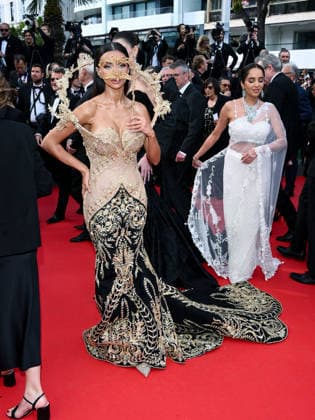 IPA84691672 - Cannes, 79th Cannes Film Festival 2026, evening 3 - red carpet of Fatherland In the photo: Caterina Ciorba  Copyright: xAlbertoxTerenghix xPoolxPhotoxEventsx07x 84691672