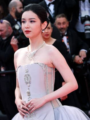IPA84691387 - Cannes, 79th Cannes Film Festival 2026, evening 3 - red carpet of Fatherland In the photo: Ye Zhou  Copyright: xAlbertoxTerenghix xPoolxPhotoxEventsx07x 84691387