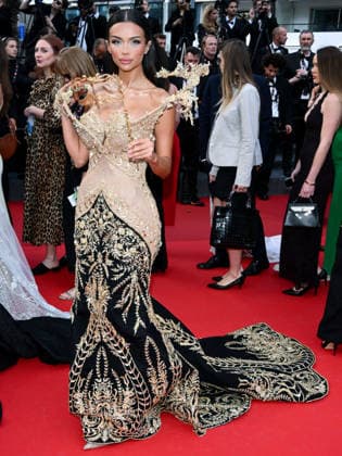 IPA84691679 - Cannes, 79th Cannes Film Festival 2026, evening 3 - red carpet of Fatherland In the photo: Caterina Ciorba  Copyright: xAlbertoxTerenghix xPoolxPhotoxEventsx07x 84691679
