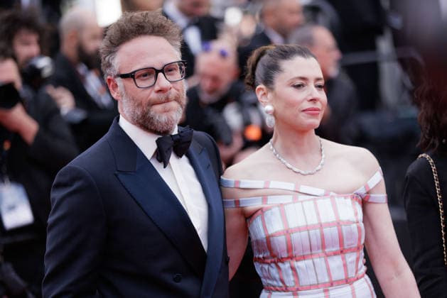 May 14, 2026, Cannes, France: Seth Rogen and Lauren Miller Rogen attend the red carpet of Fatherland at the 79th Cannes Film Festival. Cannes France - ZUMAs197 20260514_aaa_s197_129 Copyright: xMarcoxBaradax