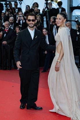 Cannes Histoires Paralleles Screening NG Natasha Andrews and Pierre Niney attending the ‘Histoires Paralleles (Parallel Tales)’ Screening and Red Carpet at Palais Des Festivals in Cannes, France on May 14 2026 as part of the 79th Cannes Film Festival. Photo by Nicolas Genin ABACAPRESS.COM Cannes France  Copyright: xGeninxNicolas ABACAx