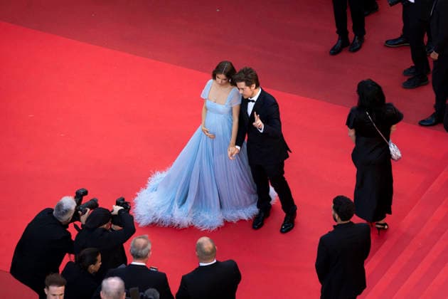 Pregnant Barbara Palvin and her husband Dylan Sprouse Walk up the steps for Parallel tales at the 79th Cannes International Film Festival on May 14, 2026 Camilla Canalini Bestimage Red carpet for Parallel tales at the 79th Cannes International Film Festival on May 14, 2026 Cannes France  Copyright: xCamillaxCanalinix xBestimagexCamillaxCanalinix xBestimagex