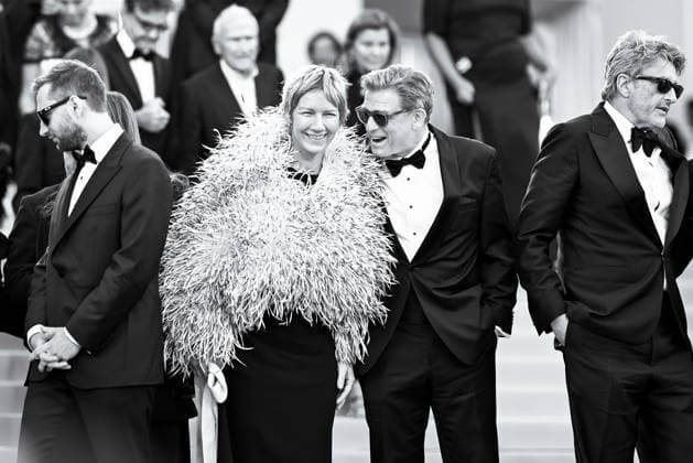 79ème Festival International du Film de Cannes Montée des marches du film Fatherland 79th International Cannes Film Festival Red Carpet of Fatherland movie 456015 2026 05 14 Huller, Sandra Pawlikowski, Pawel  Copyright: xEstellexCarlierx xStarfacex STAR_456015_010
