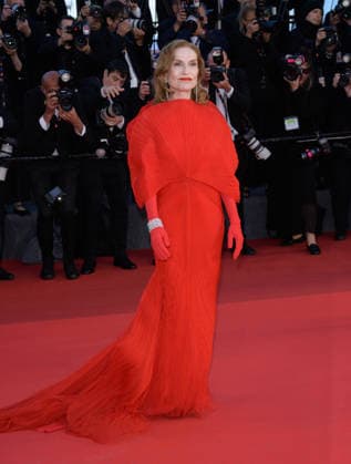 Parallel Tales Premiere at 79th Festival de Cannes - Cannes, France CANNES, FRANCE. May 14, 2026: Isabelle Huppert at the premiere for Parallel Tales at the 79th Festival de Cannes. Picture: Paul Smith Featureflash Cannes France  Copyright: xPaulxSmithx xFeatureflashx
