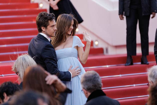 May 14, 2026, Cannes, France: Hungarian model Barbara Palvin and US actor Dylan Sprouse attend the red carpet of Histoires Paralleles at the 79th Cannes Film Festival. Cannes France - ZUMAs197 20260514_aaa_s197_217 Copyright: xMarcoxBaradax