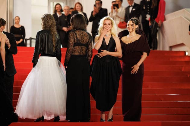Kim Higelin Bijoux Tasaki , Sonia Faidi Montée des marches du film Sanguine lors du 79ème Festival International du Film de Cannes, le 14 mai 2026 Jacovides Moreau Bestimage Red carpet for Species at the 79th Cannes International Film Festival on May 14, 2026 Cannes France  Copyright: xJACOVIDES-MOREAUx xBESTIMAGExJACOVIDES-MOREAUx xBESTIMAGEx