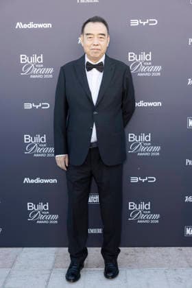 Cannes Prix Build Your Dreams MP Cannes, France- May 14: Chen Kaige attends the Prix Build Your Dreams cocktail during 79th Festival of Cannes, on May 14, 2026 in Cannes, France. Photo by Marco Piovanotto ABACAPRESS:COM Cannes France  Copyright: xPiovanottoxMarco ABACAx
