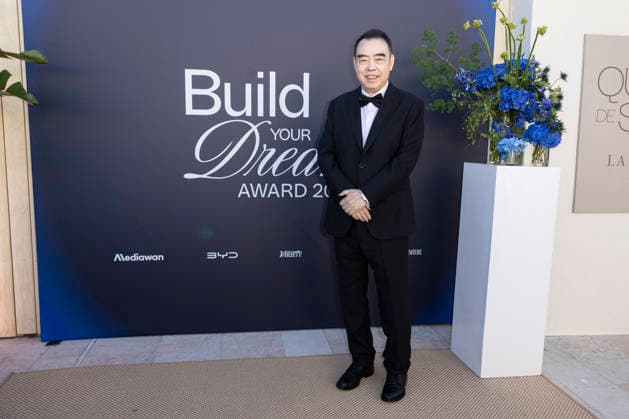 Cannes Prix Build Your Dreams MP Cannes, France- May 14: Chen Kaige attends the Prix Build Your Dreams cocktail during 79th Festival of Cannes, on May 14, 2026 in Cannes, France. Photo by Marco Piovanotto ABACAPRESS:COM Cannes France  Copyright: xPiovanottoxMarco ABACAx