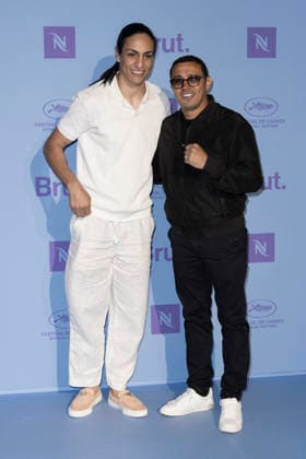 Cannes Nespresso party MP Cannes, France- May 14: Brahim Asloum, Imane Khelif attend the Nespresso party during 79th Festival of Cannes, on May 14, 2026 in Cannes, France. Photo by Marco Piovanotto ABACAPRESS:COM Cannes France  Copyright: xPiovanottoxMarco ABACAx