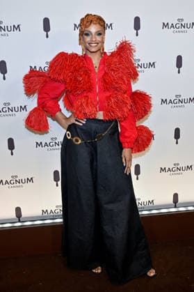 Cannes House Of Magnum Party JR Alicia Aylies attending the House of Magnum Party during the 79th Cannes Film Festival in Cannes, France on May 14, 2026. Photo by Julien Reynaud APS-Medias ABACAPRESS.COM Cannes France  Copyright: xReynaudxJulien APS-Medias ABACAx