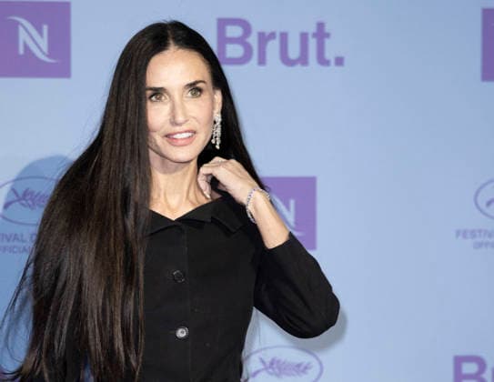 Cannes Nespresso party MP Cannes, France- May 14: Demi Moore attends the Nespresso party during 79th Festival of Cannes, on May 14, 2026 in Cannes, France. Photo by Marco Piovanotto ABACAPRESS:COM Cannes France  Copyright: xPiovanottoxMarco ABACAx