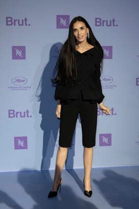 Cannes Nespresso party MP Cannes, France- May 14: Demi Moore attends the Nespresso party during 79th Festival of Cannes, on May 14, 2026 in Cannes, France. Photo by Marco Piovanotto ABACAPRESS:COM Cannes France  Copyright: xPiovanottoxMarco ABACAx