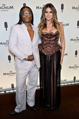 Cannes House Of Magnum Party JR Law Roach, Heidi Klum attending the House of Magnum Party during the 79th Cannes Film Festival in Cannes, France on May 14, 2026. Photo by Julien Reynaud APS-Medias ABACAPRESS.COM Cannes France  Copyright: xReynaudxJulien APS-Medias ABACAx