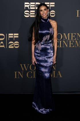 Cannes - Women In Cinema Gala Arrivals AAR US actress Demi Moore attends ‘Women In Cinema’ gala party, organized by Jeddah’s ‘Red Sea Film Festival’, as part of the 79th Cannes Film Festival, at Eden Roc hotel in Cap d’Antibes, near Cannes, France, on May 14, 2026. Photo by Ammar Abd Rabbo ABACAPRESS.COM Cannes France  Copyright: xAbdxRabboxAmmar ABACAx
