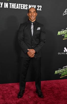 ˜Star Wars: The Mandalorian and Grogu™ World Premiere Lateef Crowder arriving to Star Wars: The Mandalorian and Grogu world premiere held at the TCL Chinese Theatre on May 14, 2026 in Hollywood, CA. Hollywood TCL Chinese Theatre California USA Copyright: xLisaxOConnorx xAFF-USA.comx