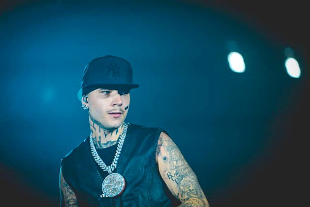 May 14, 2026, Napoli, Italy: Italian rapper Andrea Arrigoni better known by the stage name Shiva performs live at PalaPartenope in Napoli. Napoli Italy  - ZUMAs197 20260514_aaa_s197_365 Copyright: xPaolaxVisonex