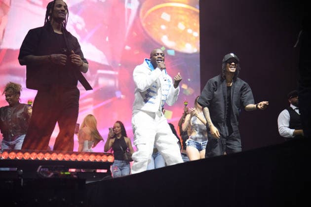 Akon Performs at O2 Arena, London, UK - 14 May 2026 Senegalese-American singer-songwriter Akon (born Aliaune Damala Bouga Time Puru Nacka Lu Lu Lu Badara Akon Thiam) performs on the third and final night at O2 Arena, London, England, UK on Thursday 14 May 2026 as part of the Nights Like This co-headline tour with Ne-Yo., Credit:Justin Ng Avalon UK, England, London, O2 Arena  Copyright: xJustinxNgx xAvalonx 1099056356