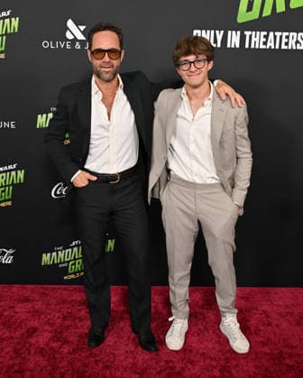 ˜Star Wars: The Mandalorian and Grogu™ World Premiere Chris Diamantopoulos and Rex Diamantopoulos arriving to Star Wars: The Mandalorian and Grogu world premiere held at the TCL Chinese Theatre on May 14, 2026 in Hollywood, CA. Hollywood TCL Chinese Theatre California USA Copyright: xLISAxOConnorx xAFF-USA.comx