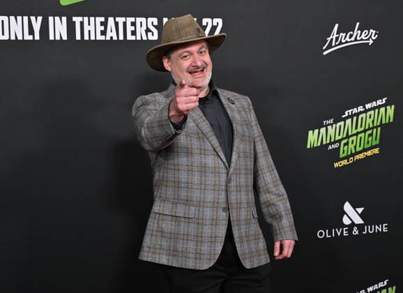 ˜Star Wars: The Mandalorian and Grogu™ World Premiere Dave Filoni arriving to Star Wars: The Mandalorian and Grogu world premiere held at the TCL Chinese Theatre on May 14, 2026 in Hollywood, CA. Hollywood TCL Chinese Theatre California USA Copyright: xLISAxOConnorx xAFF-USA.comx