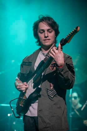 Matteo Mancuso at Islington Assembly Hall 14 05 2026 Matteo Mancuso performs live on stage at Islington Assembly Hall in London on 14th May 2026. Matteo Mancuso guitars, Riccardo Oliva bass, Gianluca Pellerito drums., Credit:Zoran Veselinovic Avalon UK, London, Islington Assembly Hall  Copyright: xZoranxVeselinovicx xAvalonx 1099087777