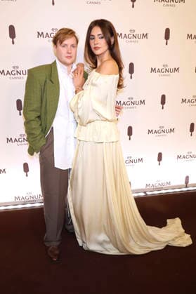 Danny Reinke and Stefanie Giesinger at the House of Magnum afterparty as part of the Festival de Cannes 2026 79 Cannes International Film Festival at the Palais Sté phanie Beach Cannes, 14 05 2026 Foto:xD.xBedrosianx xFuturexImagex maagnum_6535