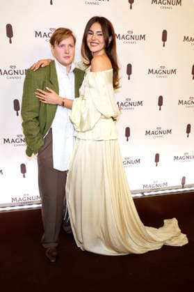 Danny Reinke and Stefanie Giesinger at the House of Magnum afterparty as part of the Festival de Cannes 2026 79 Cannes International Film Festival at the Palais Sté phanie Beach Cannes, 14 05 2026 Foto:xD.xBedrosianx xFuturexImagex maagnum_6536