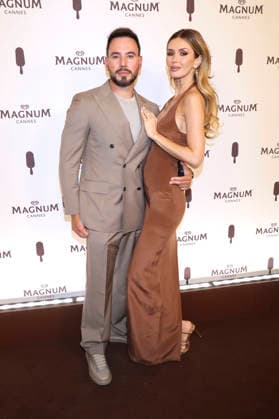 Tika Camaj with companion at the House of Magnum Afterparty during the Festival de Cannes 2026 79 Cannes International Film Festival at the Palais StÃ phanie Beach Cannes, 14 05 2026 Foto:xD.xBedrosianx xFuturexImagex maagnum_6546