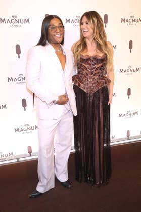 Law Roach and Heidi Klum at the House of Magnum afterparty during the Festival de Cannes 2026 79 Cannes International Film Festival at the Palais Sté phanie Beach Cannes, 14 05 2026 Foto:xD.xBedrosianx xFuturexImagex maagnum_6559