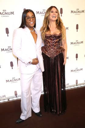 Law Roach and Heidi Klum at the House of Magnum afterparty during the Festival de Cannes 2026 79 Cannes International Film Festival at the Palais Sté phanie Beach Cannes, 14 05 2026 Foto:xD.xBedrosianx xFuturexImagex maagnum_6560