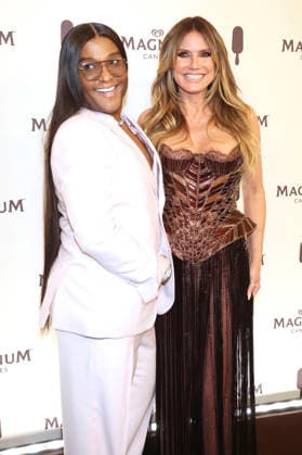 Law Roach and Heidi Klum at the House of Magnum afterparty during the Festival de Cannes 2026 79 Cannes International Film Festival at the Palais Sté phanie Beach Cannes, 14 05 2026 Foto:xD.xBedrosianx xFuturexImagex maagnum_6562