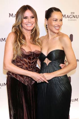 Heidi Klum and Adriana Lima at the House of Magnum afterparty during the Festival de Cannes 2026 79 Cannes International Film Festival at the Palais Stéphanie Beach Cannes, 14 05 2026 Foto:xD.xBedrosianx xFuturexImagex maagnum_6582