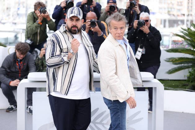 Cannes - Les Caprices De L Enfant Roi Photocall Franck Dubosc, Artus attending the Les Caprices De L Enfant Roi photocall during the 79th Cannes Film Festival in Cannes, France on May 15, 2026. Photo by ABACAPRESS.COM Cannes France  Copyright: xDominexJerome ABACAx