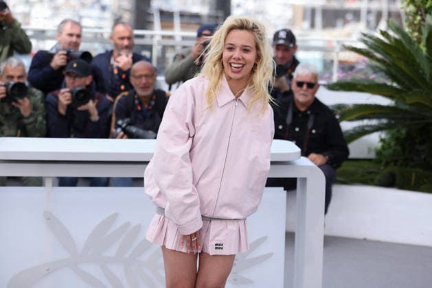 Cannes - Sanguine Photocall Kim Higelin attending the Sanguine Species photocall during the 79th Cannes Film Festival in Cannes, France on May 15, 2026. Photo by ABACAPRESS.COM Cannes France  Copyright: xDominexJerome ABACAx