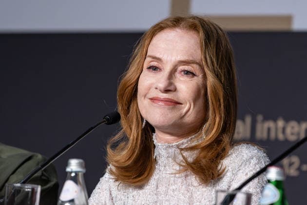 Cannes Press Conference Histoires Paralleles NG Isabelle Huppert attending the Press Conference for ‘Histoires Paralleles’ in Cannes at Palais Des Festivals in Cannes, France on May 15 2026 as part of the 79th Cannes Film Festival. Photo by Nicolas Genin ABACAPRESS.COM Cannes France  Copyright: xGeninxNicolas ABACAx