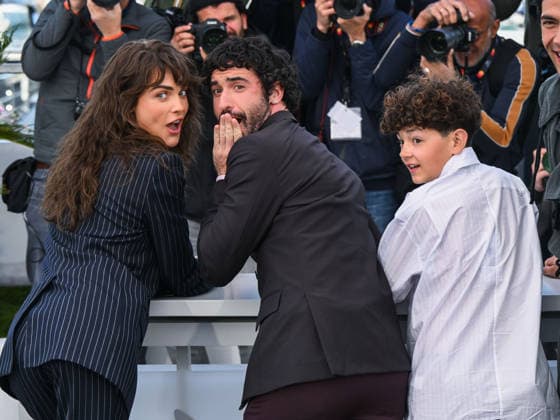 IPA84712645 - Cannes, 79th Cannes Film Festival 2026, day 4 - photocall of Club Kid Pictured: Cara Delevingne ,Jordan Firstman and Reggie Absolom  Copyright: xAlbertoxTerenghix xPoolxPhotoxEventsx07x 84712645