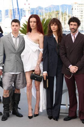 Club Kid photocall at the 79th Cannes Film Festival Alaska Riley, Cara Delevingne, Jordan Firstman, Reggie Absolom - Club Kid photocall at the 79th Cannes Film Festival in Cannes, France on May 15, 2026  Copyright: x Chassery+Courdjix