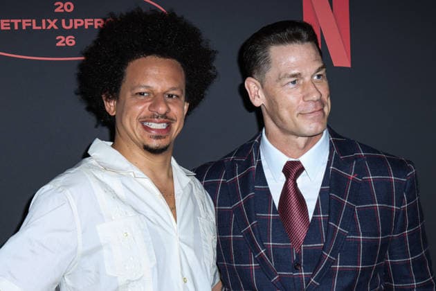 Netflix Upfront 2026 MANHATTAN, NEW YORK CITY, NEW YORK, USA - MAY 13: Eric Andre and John Cena arrive at the Netflix Upfront 2026 held at Sunset Pier 94 Studios on May 13, 2026 in Manhattan, New York City, New York, United States. New York City Sunset Pier 94 Studios New York United States Copyright: xImagexPressxAgencyx