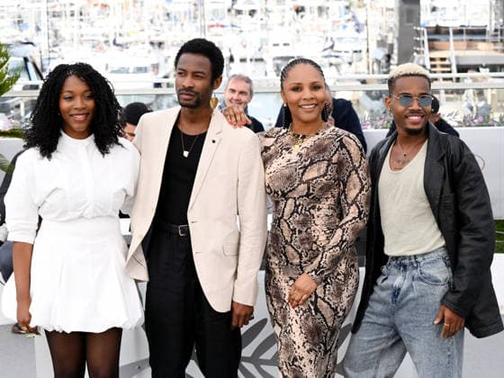 IPA84713868 - Cannes, 79th Cannes Film Festival 2026, Day 4 - Photocall Film Marie Madeleine . Pictured are MÃ lissa Mildort, BÃ onard Kervens Monteau, Gessica GÃ nÃ us and Luchue Mesidor  Copyright: xAlbertoxTerenghix xPoolxPhotoxEventsx07x 84713868