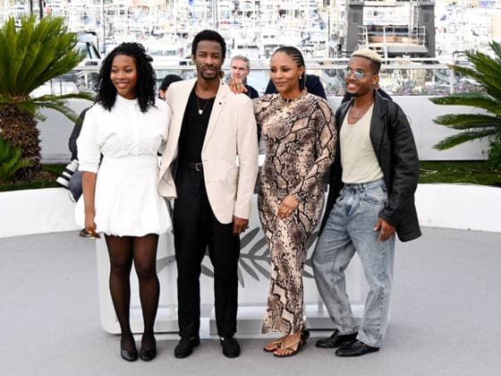 IPA84713864 - Cannes, 79th Cannes Film Festival 2026, Day 4 - Photocall Film Marie Madeleine . Pictured are MÃ lissa Mildort, BÃ onard Kervens Monteau, Gessica GÃ nÃ us and Luchue Mesidor  Copyright: xAlbertoxTerenghix xPoolxPhotoxEventsx07x 84713864