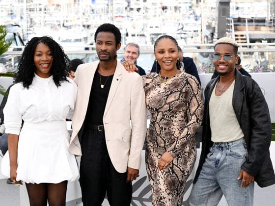 IPA84713866 - Cannes, 79th Cannes Film Festival 2026, Day 4 - Photocall Film Marie Madeleine . Pictured are MÃ lissa Mildort, BÃ onard Kervens Monteau, Gessica GÃ nÃ us and Luchue Mesidor  Copyright: xAlbertoxTerenghix xPoolxPhotoxEventsx07x 84713866